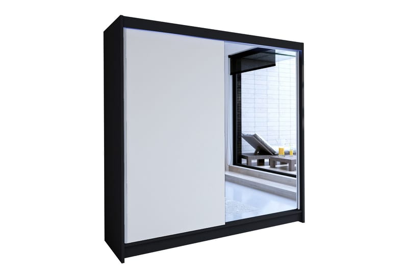 Talin Garderob 180x58x215 cm, Vit