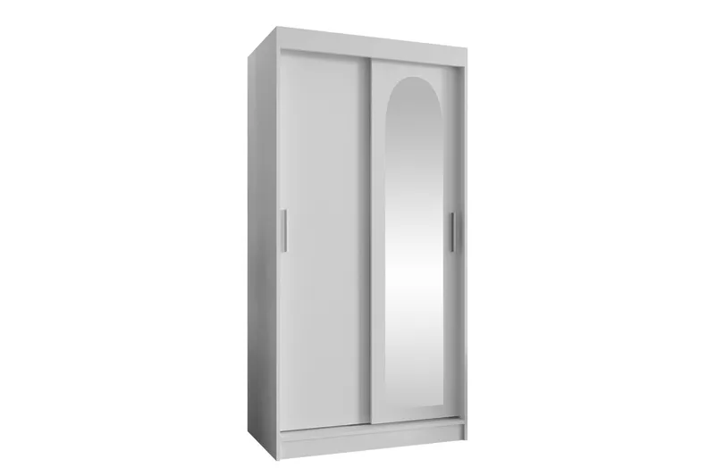 Tallmo Garderob m. Spegel 100x200 cm, undefined