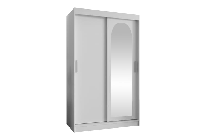 Tallmo Garderob m. Spegel 120x200 cm - Beige - Förvaring - Klädförvaring - Garderob & garderobssystem