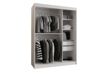 Tallmo Garderob m. Spegel 150x200 cm - Förvaring - Klädförvaring - Garderob & garderobssystem