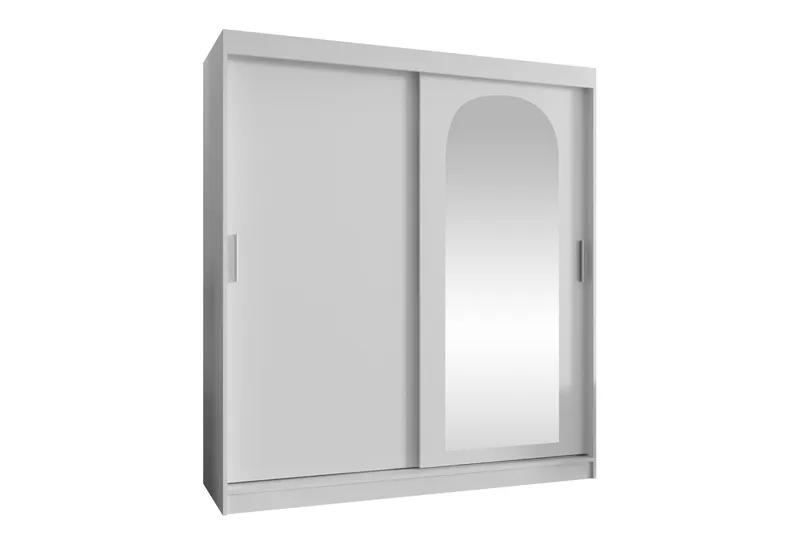 Tallmo Garderob m. Spegel 180x200 cm, Grön