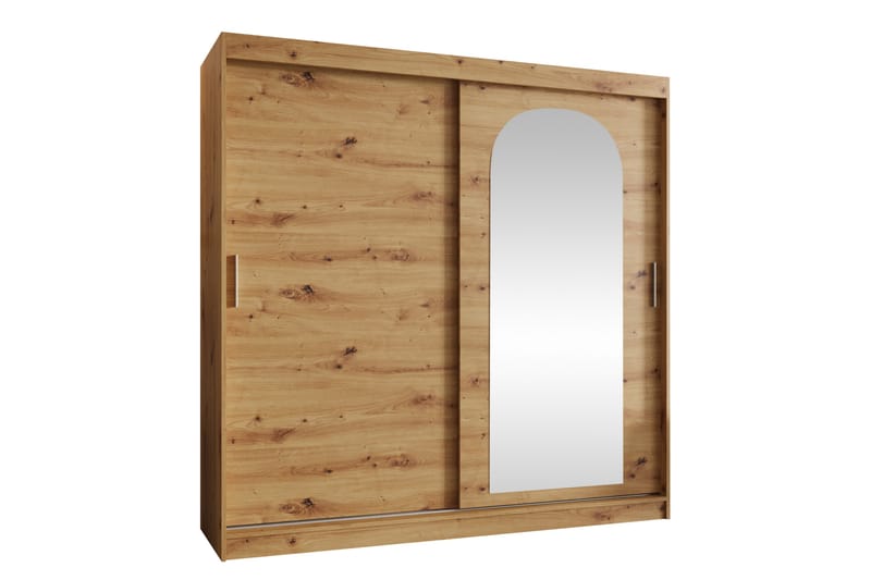 Tallmo Garderob m. Spegel 200x200 cm - 0 - Förvaring - Klädförvaring - Garderob & garderobssystem