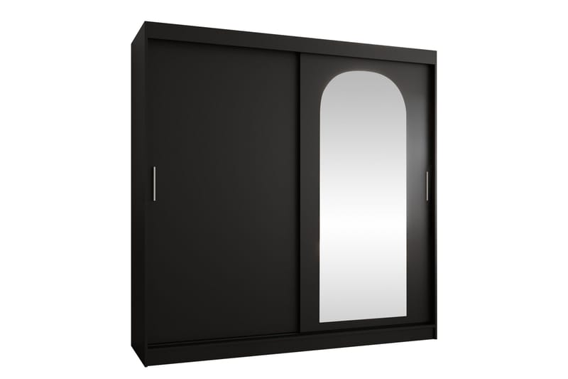 Tallmo Garderob m. Spegel 200x200 cm - Brun/Beige - Förvaring - Klädförvaring - Garderob & garderobssystem