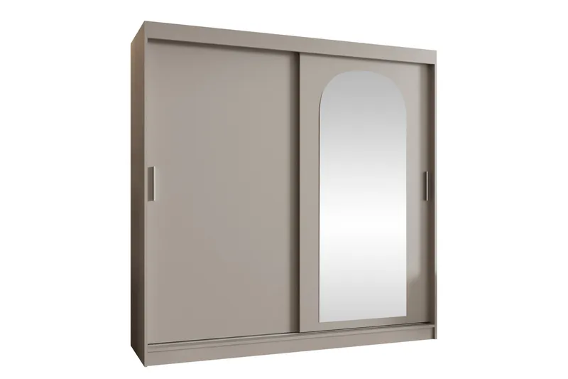 Tallmo Garderob m. Spegel 200x200 cm, undefined