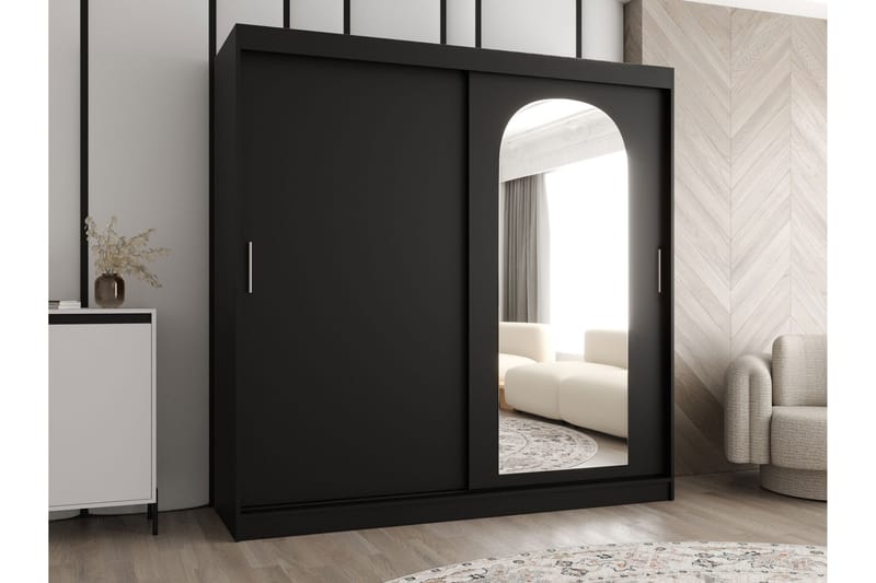 Tallmo Garderob m. Spegel 200x200 cm - Förvaring - Klädförvaring - Garderob & garderobssystem