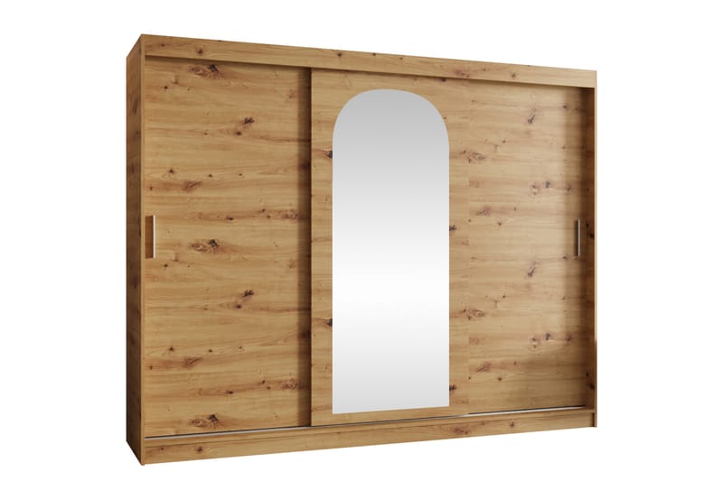 Tallmo Garderob m. Spegel 250x200 cm - 0 - Förvaring - Klädförvaring - Garderob & garderobssystem