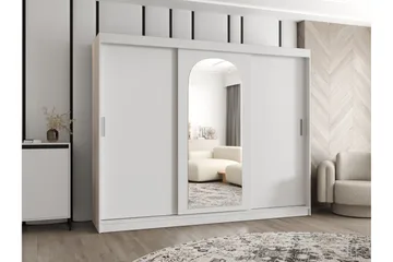Tallmo Garderob m. Spegel 250x200 cm - Förvaring - Klädförvaring - Garderob & garderobssystem