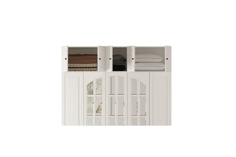 Talren Garderob 175x210 cm - Matt Vit - Förvaring - Klädförvaring - Garderob & garderobssystem - Klädskåp & fristående garderob