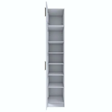 Tavren Garderob 45x255x57,5 cm - Vit - Förvaring - Klädförvaring - Garderob & garderobssystem - Klädskåp & fristående garderob