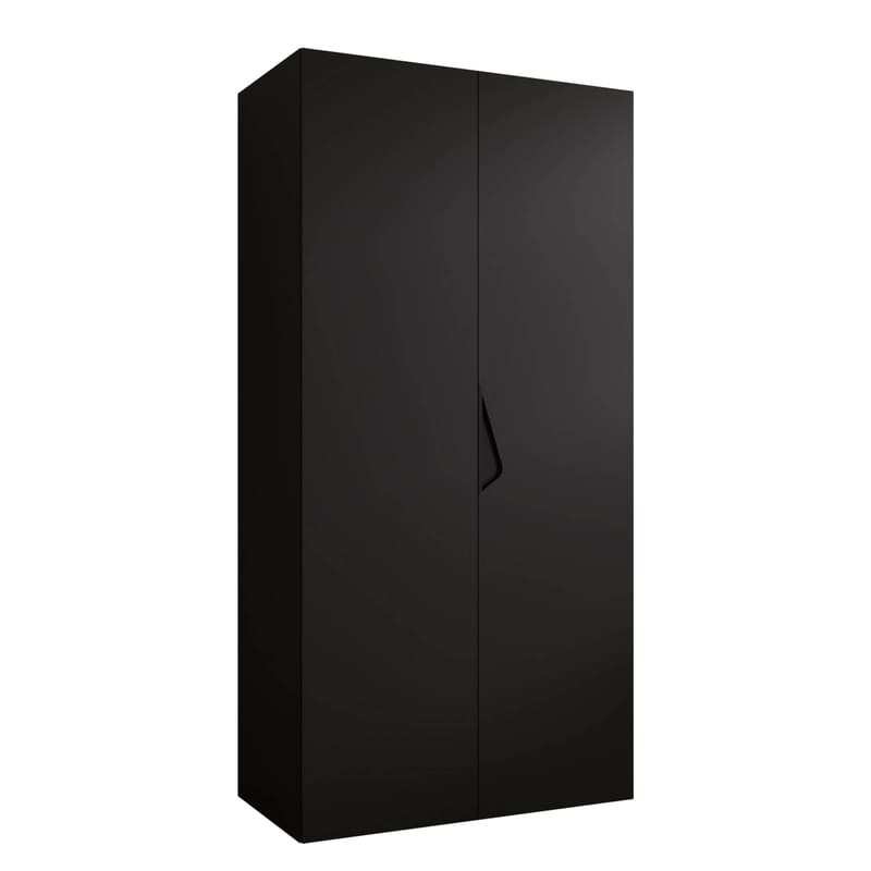 Tensa Garderob 100 cm - svart - Förvaring - Klädförvaring - Garderob & garderobssystem - Klädskåp & fristående garderob