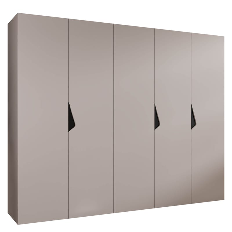 Tensa Garderob 250 cm - Cashmere / svart - Förvaring - Klädförvaring - Garderob & garderobssystem - Klädskåp & fristående garderob
