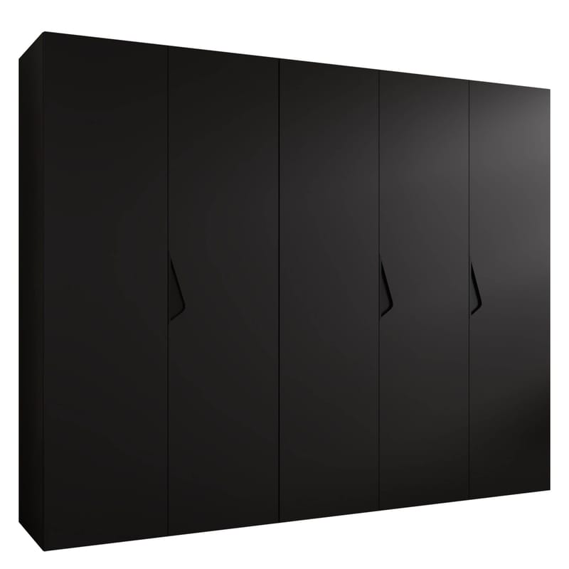 Tensa Garderob 250 cm, Svart