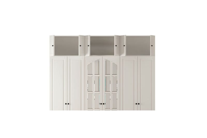 Teynor Garderobsskåp 210x210 cm - Matt Vit - Förvaring - Klädförvaring - Garderob & garderobssystem - Klädskåp & fristående garderob