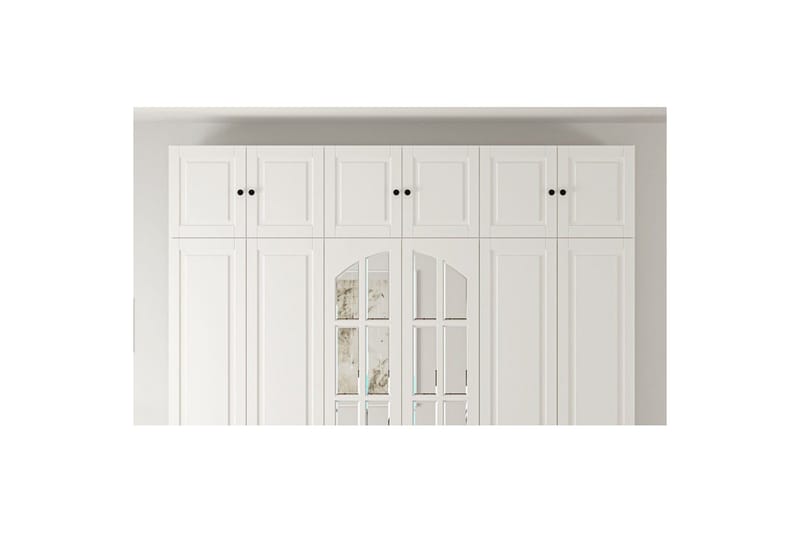 Teynor Garderobsskåp 210x240 cm - Matt Vit - Förvaring - Klädförvaring - Garderob & garderobssystem - Klädskåp & fristående garderob