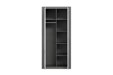 Tolovgrad Garderob 54x92 cm - Grå/Vit - Förvaring - Klädförvaring - Garderob & garderobssystem