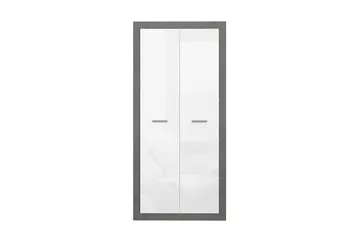 Tolovgrad Garderob 54x92 cm - Grå/Vit - Förvaring - Klädförvaring - Garderob & garderobssystem