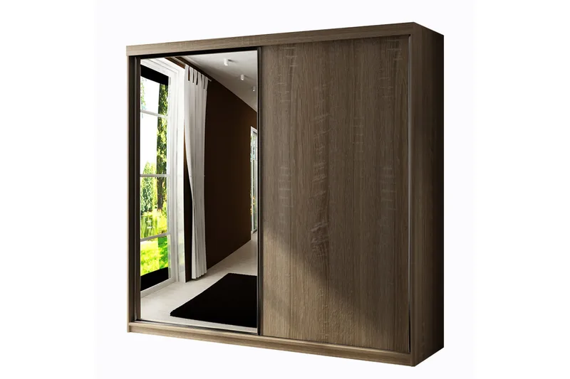 Top Garderob 200x62x200 cm, Beige