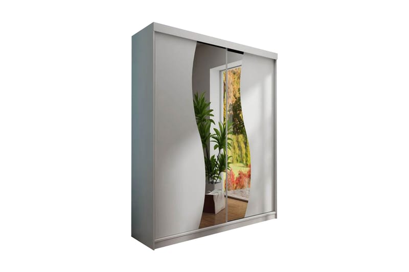Top Garderob 62x150 cm - Vit - Förvaring - Klädförvaring - Garderob & garderobssystem
