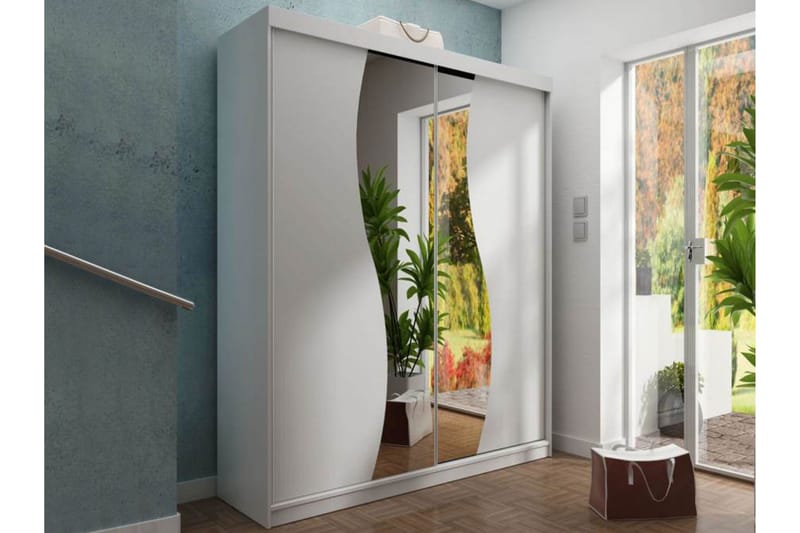 Top Garderob 62x150 cm - Vit - Förvaring - Klädförvaring - Garderob & garderobssystem