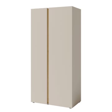 Travic Garderob 90 cm i Trä - Beige - Förvaring - Klädförvaring - Garderob & garderobssystem