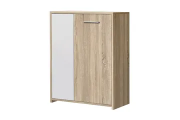 Turino Väggskåp 60x67 cm - Vit - Hus & renovering - Kök & bad - Badrum - Badrumsmöbler & badrumsinredning - Spegelskåp badrum