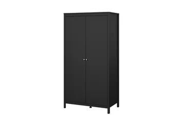 Vallvidera Garderob 102,3x199 cm - Svart - Förvaring - Klädförvaring - Garderob & garderobssystem