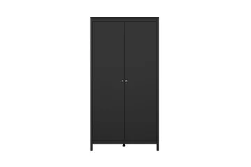 Vallvidera Garderob 102,3x199 cm - Svart - Förvaring - Klädförvaring - Garderob & garderobssystem