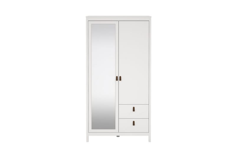 Vallvidera Garderob 102x199 cm - Vit - Förvaring - Klädförvaring - Garderob & garderobssystem