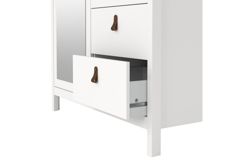 Vallvidera Garderob 102x199 cm - Vit - Förvaring - Klädförvaring - Garderob & garderobssystem