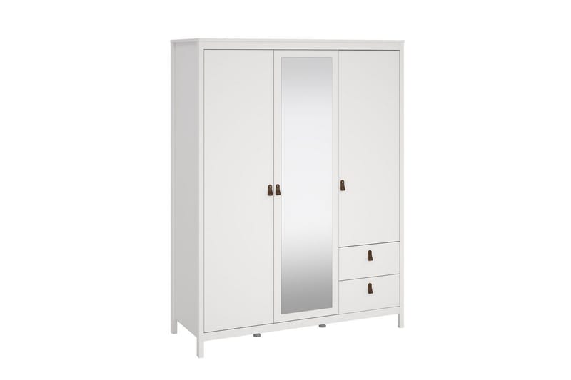 Vallvidera Garderob 150x199 cm - Vit - Förvaring - Klädförvaring - Garderob & garderobssystem