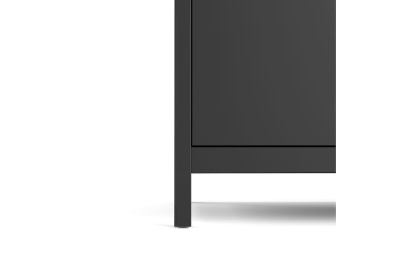Vallvidera Garderob 58x102 cm - Svart/Natur - Förvaring - Klädförvaring - Garderob & garderobssystem