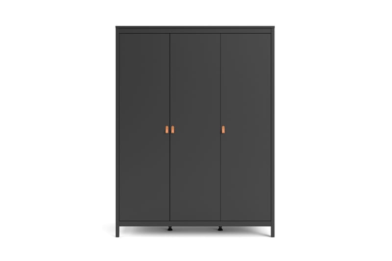Vallvidera Garderob 58x150 cm - Svart - Förvaring - Klädförvaring - Garderob & garderobssystem