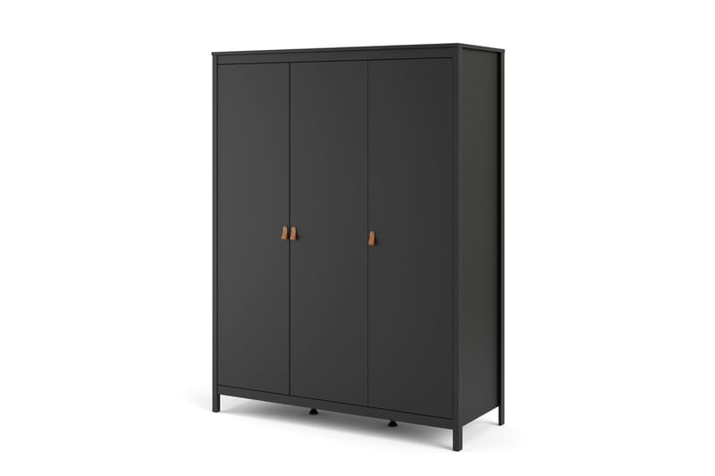 Vallvidera Garderob 58x150 cm - Svart - Förvaring - Klädförvaring - Garderob & garderobssystem