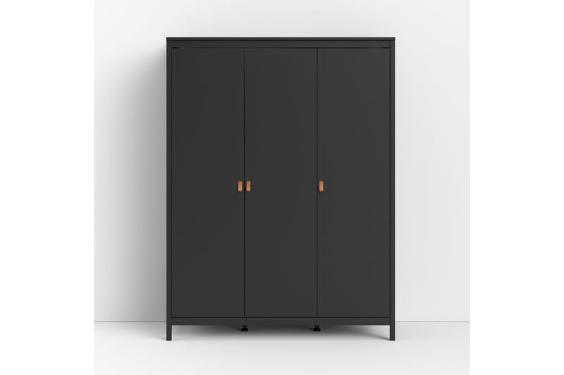 Vallvidera Garderob 58x150 cm - Svart - Förvaring - Klädförvaring - Garderob & garderobssystem