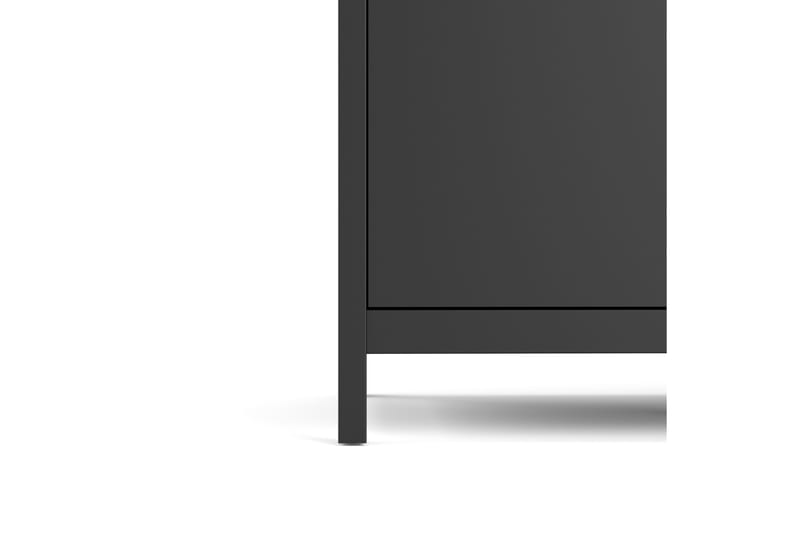 Vallvidera Garderob 58x150 cm - Svart - Klädskåp & fristående garderob - Garderob & garderobssystem