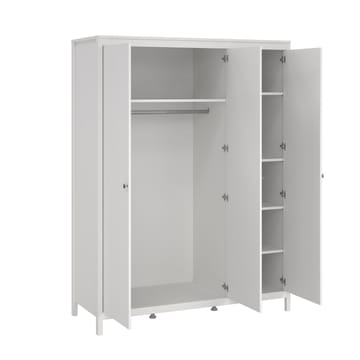 Vallvidera Garderob med 3 dörrar 150x199 cm - Förvaring - Klädförvaring - Garderob & garderobssystem - Klädskåp & fristående garderob