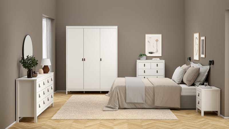 Vallvidera Garderob med 3 dörrar 150x199 cm - Förvaring - Klädförvaring - Garderob & garderobssystem - Klädskåp & fristående garderob