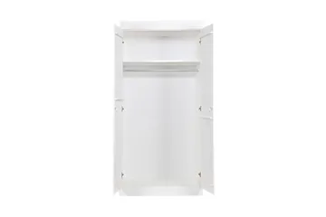 Varius Garderob 94 cm 2 Dörrar - Vit Tall - Förvaring - Klädförvaring - Garderob & garderobssystem