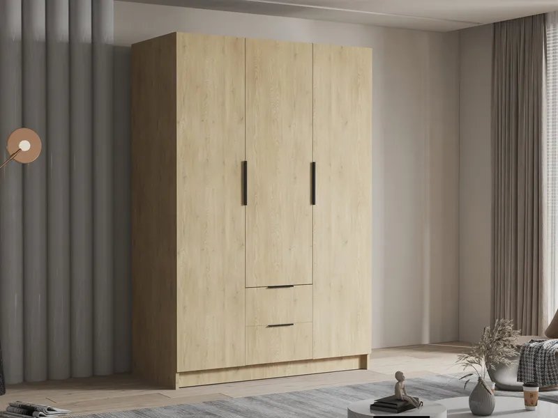 Varros Garderob 150x216 cm - Brun - Förvaring - Klädförvaring - Garderob & garderobssystem