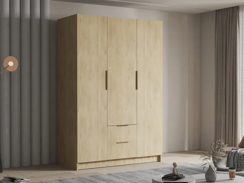 Varros Garderob 150x216 cm - Brun - Förvaring - Klädförvaring - Garderob & garderobssystem