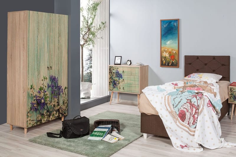 Vellavie Garderob Körsbärsblom - Grön - Förvaring - Klädförvaring - Garderob & garderobssystem