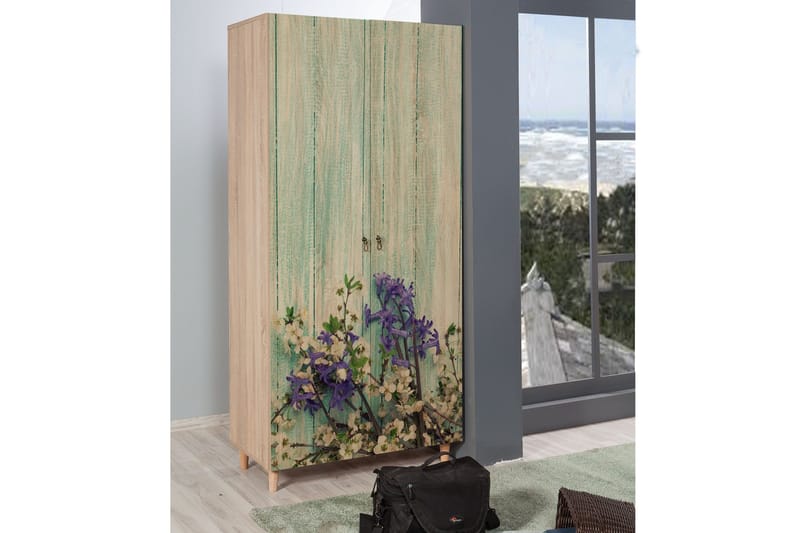 Vellavie Garderob Körsbärsblom - Grön - Förvaring - Klädförvaring - Garderob & garderobssystem
