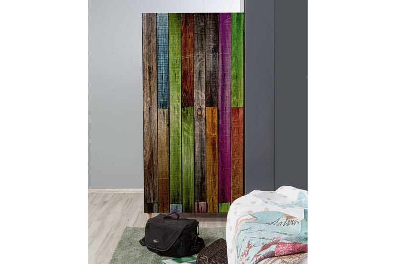 Vellavie Garderob Regnbågspanel - Flerfärgad - Förvaring - Klädförvaring - Garderob & garderobssystem
