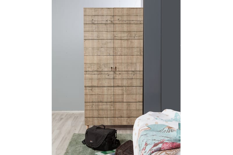 Vellavie Garderob Panel - Brun - Förvaring - Klädförvaring - Garderob & garderobssystem