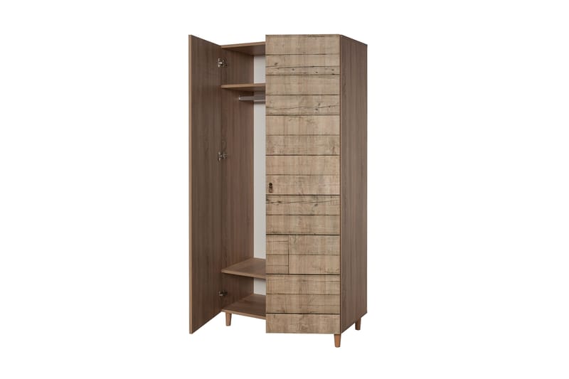 Vellavie Garderob Panel - Brun - Förvaring - Klädförvaring - Garderob & garderobssystem
