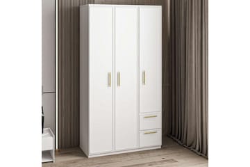 Vespera Garderob 90x171,8 cm - Vit - Förvaring - Klädförvaring - Garderob & garderobssystem