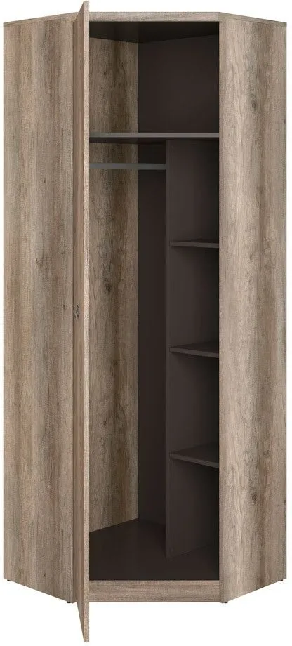 Wash hörngarderob - Ek - Ek - Förvaring - Klädförvaring - Garderob & garderobssystem - Hörngarderob