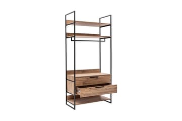 Witonia Garderob 104x52 cm - Natur - Förvaring - Klädförvaring - Klädhängare - Klädställning