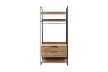 Witonia Garderob 104x52 cm - Natur - Förvaring - Klädförvaring - Klädhängare - Klädställning