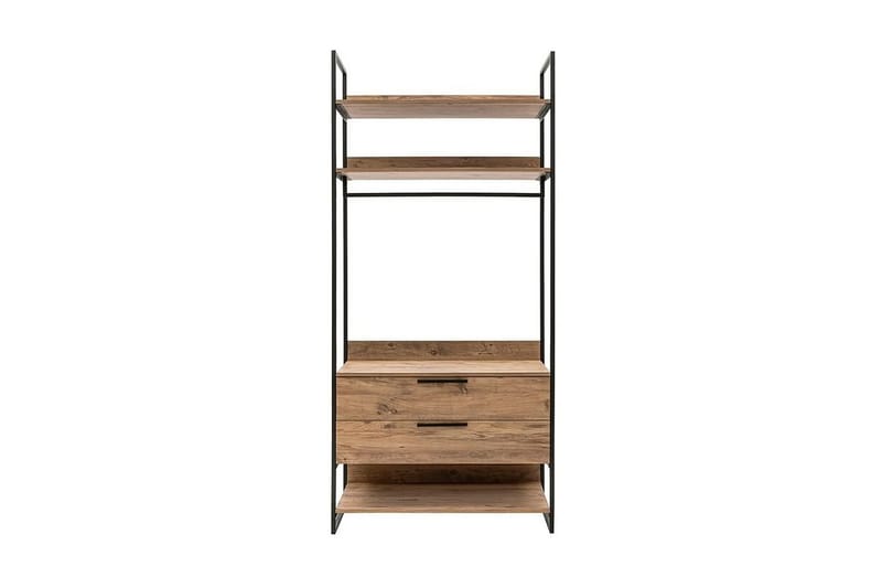 Witonia Garderob 104x52 cm - Natur - Förvaring - Klädförvaring - Klädhängare - Klädställning